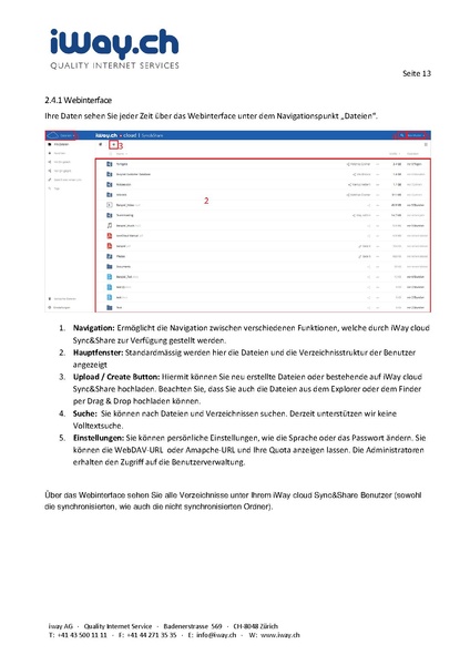 Datei:KB Sync&Share iWayCloud BenutzeranleitungBenutzeranleitung iWaycloud.ch.pdf