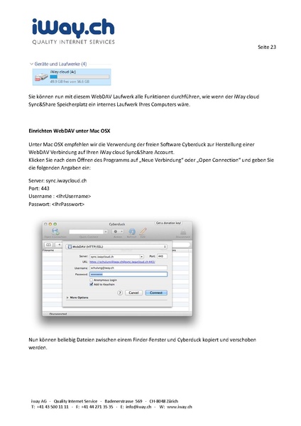 Datei:KB Sync&Share iWayCloud BenutzeranleitungBenutzeranleitung iWaycloud.ch.pdf