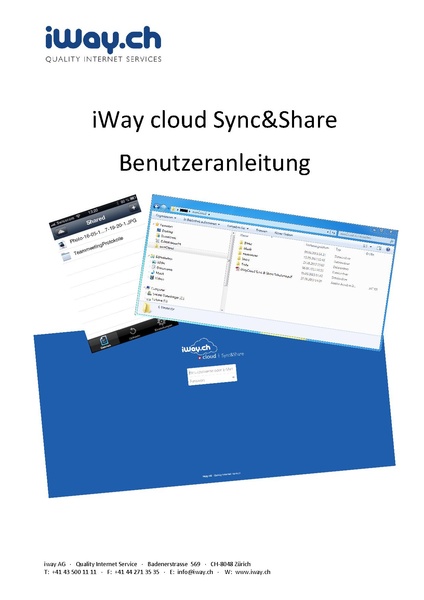 Datei:KB Sync&Share iWayCloud BenutzeranleitungBenutzeranleitung iWaycloud.ch neu.pdf