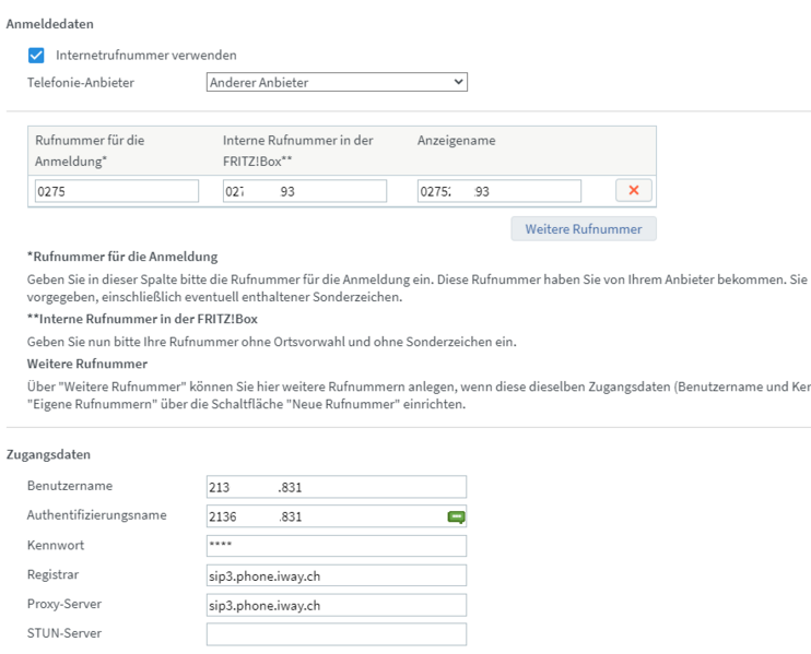 Datei:KB VoIP Telefonie Konfigurationen FritzBox VoIP Home oder myKMU Rufnummern auf der FritzBox hinzufuegenimage2022-3-4 16-7-23.png