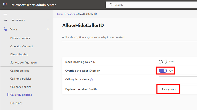Datei:VoIP Telefonie Microsoft Teams Business Trunk MS Teams Howtos Rufnummernunterdrückung flexibel 1746610150945.png