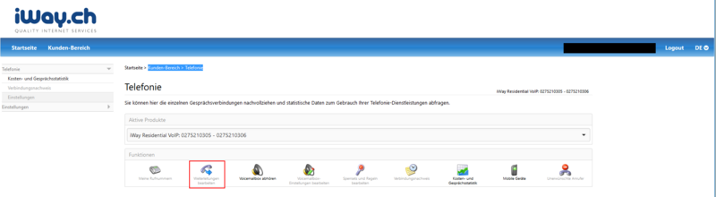 Datei:KB VoIP Telefonie Telefonie-Portal phone.iway.ch, telefon.sak.ch, phone.globalcall.ch Weiterleitungen einrichtenKunden-Bereich-Telefonie2.png