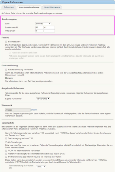 Datei:KB VoIP Telefonie Konfigurationen FritzBox FritzBox Korrekte Einstellungen fuer Notfallnummernfritzbox notfallnummern02.png