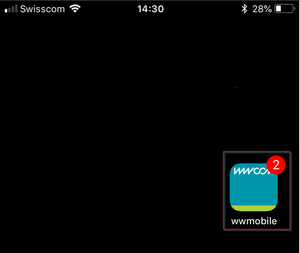 KB VoIP Telefonie vPBX Android, iOS App wwmobile Anzeige verpasste Anrufe LoeschenVerpasste Anrufe0a.png