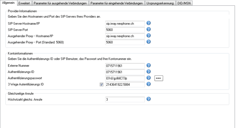 Datei:KB VoIP Telefonie 3CX Einrichten iWay Business Trunk auf 3CX einrichten3cx outgoingkonfig1.png