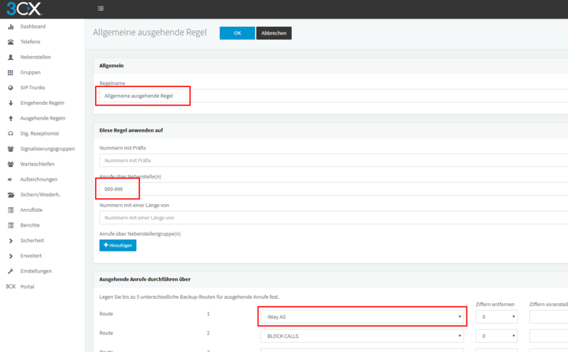 Datei:KB VoIP Telefonie 3CX Einrichten iWay Business Trunk auf 3CX einrichtenimage2019-9-20 16-12-10.png
