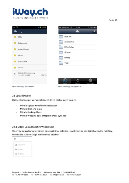 Datei:KB Sync&Share iWayCloud BenutzeranleitungBenutzeranleitung iWaycloud.pdf