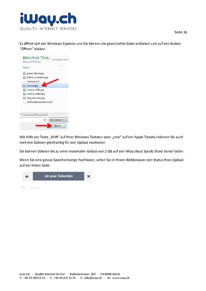Datei:KB Sync&Share iWayCloud BenutzeranleitungBenutzeranleitung iWaycloud.pdf
