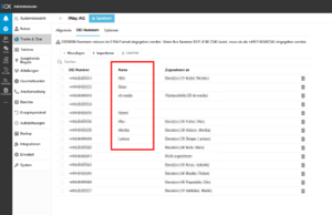 VoIP Telefonie 3CX 3CX Howtos Bezeichnungen Namen der Nummern ändern 1733137329361.png
